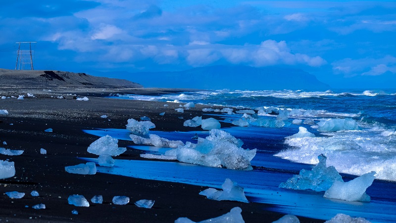 Sydstra Island   Skaftafell - Vatnajkull  Glacirlagunen